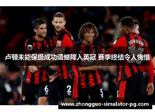 卢顿未能保级成功遗憾降入英冠 赛季终结令人惋惜 卢顿未能保级成功遗憾降入英冠 赛季终结令人惋惜